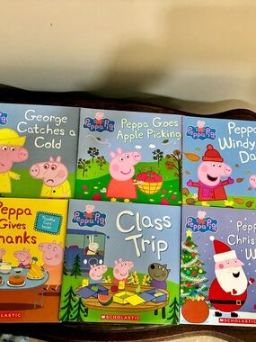 Peppa Pig Books- set of 9